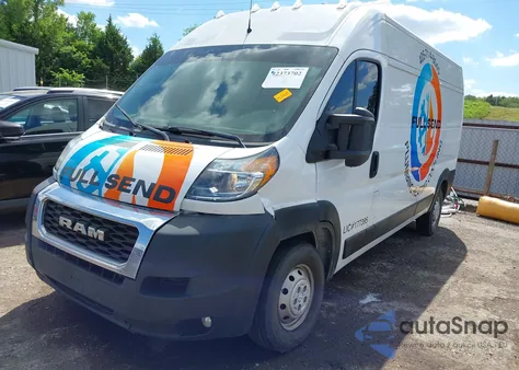 2019 Ram Promaster 2500 High Roof 159 Wb from USA, damaged, VIN 3C6TRVDG6KE513228